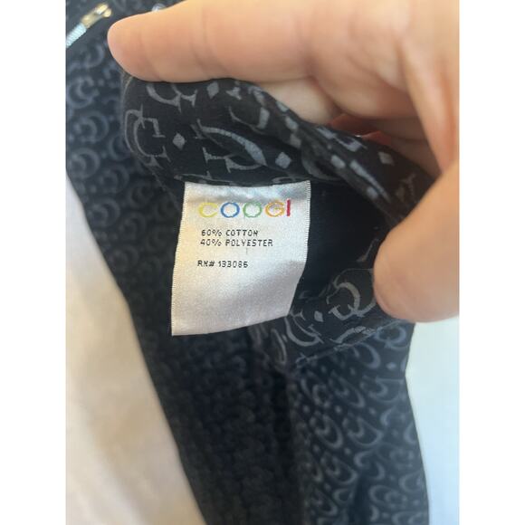 Vintage Y2K Coogi Womens Logo Pants Size 11 12 Preppy Grunge Streetwear Juniors - Picture 9 of 16